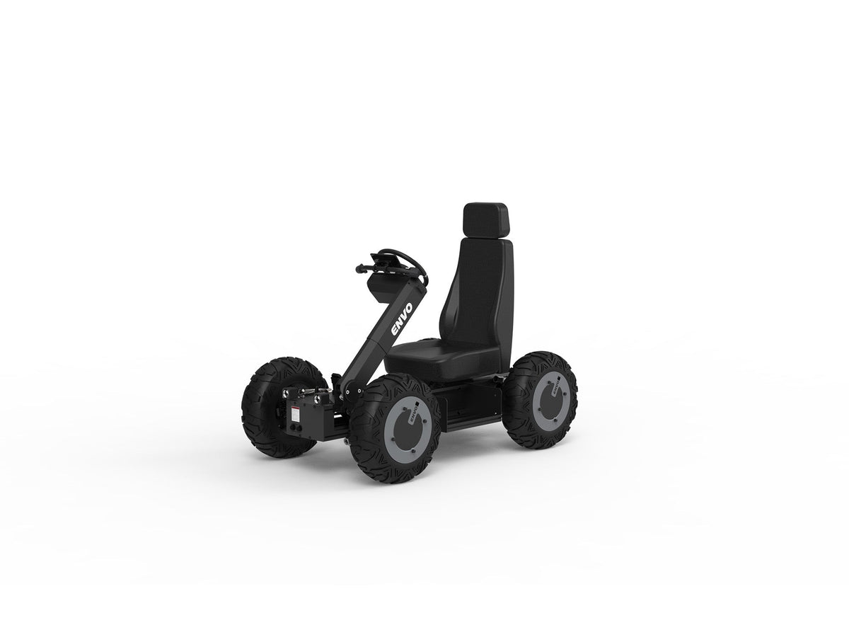 ENVO GC20 electric buggy go-kart, left-side angle