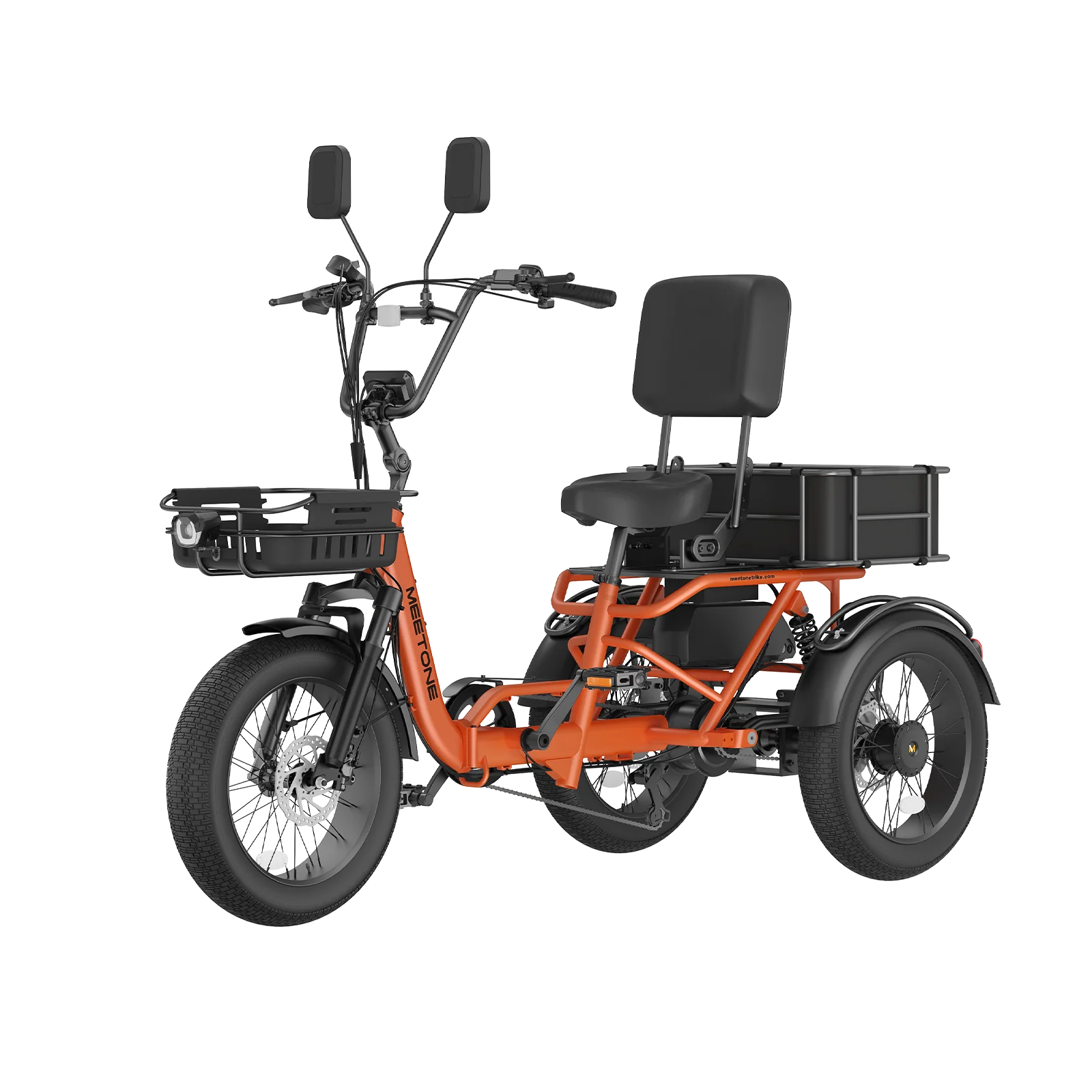 Meet One Breeze Pro 2.0 Canada gray fat tire trike side profile