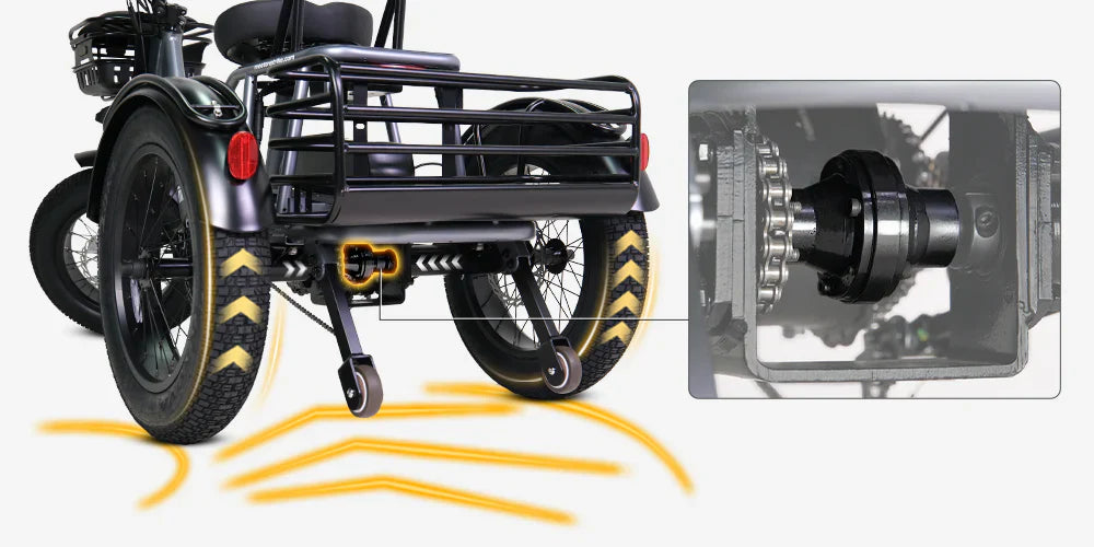 Meet One Breeze Pro Fat Tire Electric Trike 1.0