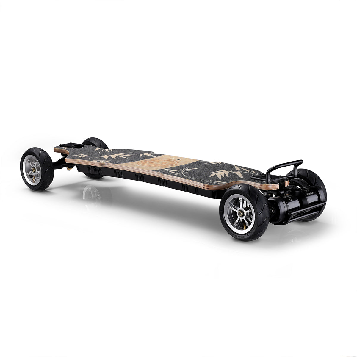 Bamboo AT Pro side view with pneumatic wheels