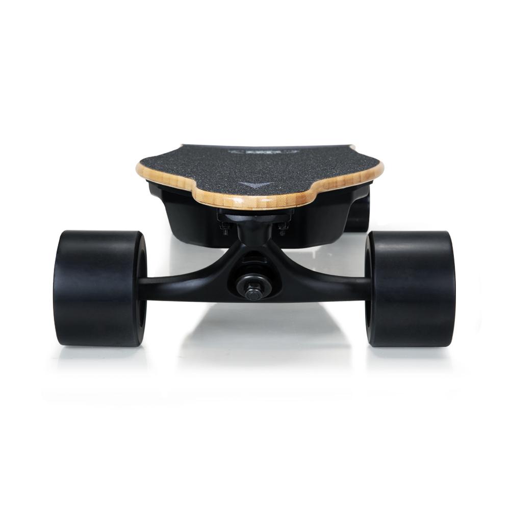 Black Ownboard W1S electric skateboard with carry handle