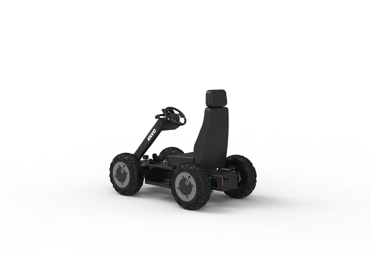 ENVO GC20 electric buggy go-kart, right-side angle