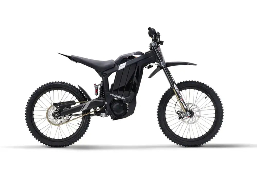 Rerode R1 electric dirt bike Canada front angle