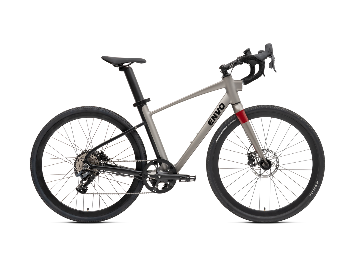 ENVO Stax DropBar allroad e-bike, right side view