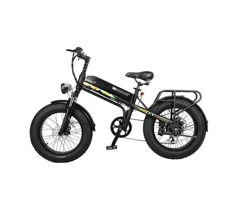Smiley Pro Rides Smilee S5 Pro 20-inch Fat Tire E-Bike Canada - 500W, Street-Legal ...