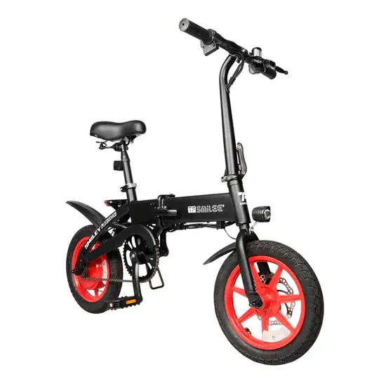 Smilee-S7 14" Folding Electric Bike - Street rides