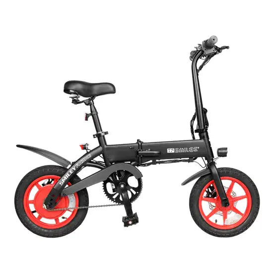Smilee-S7 14" Folding Electric Bike - Street rides