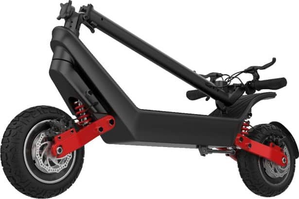 SHOK Graviton electric scooter Canada detail view 5