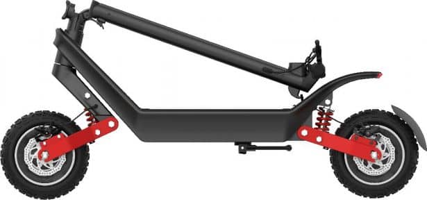 SHOK Graviton electric scooter Canada detail view 6