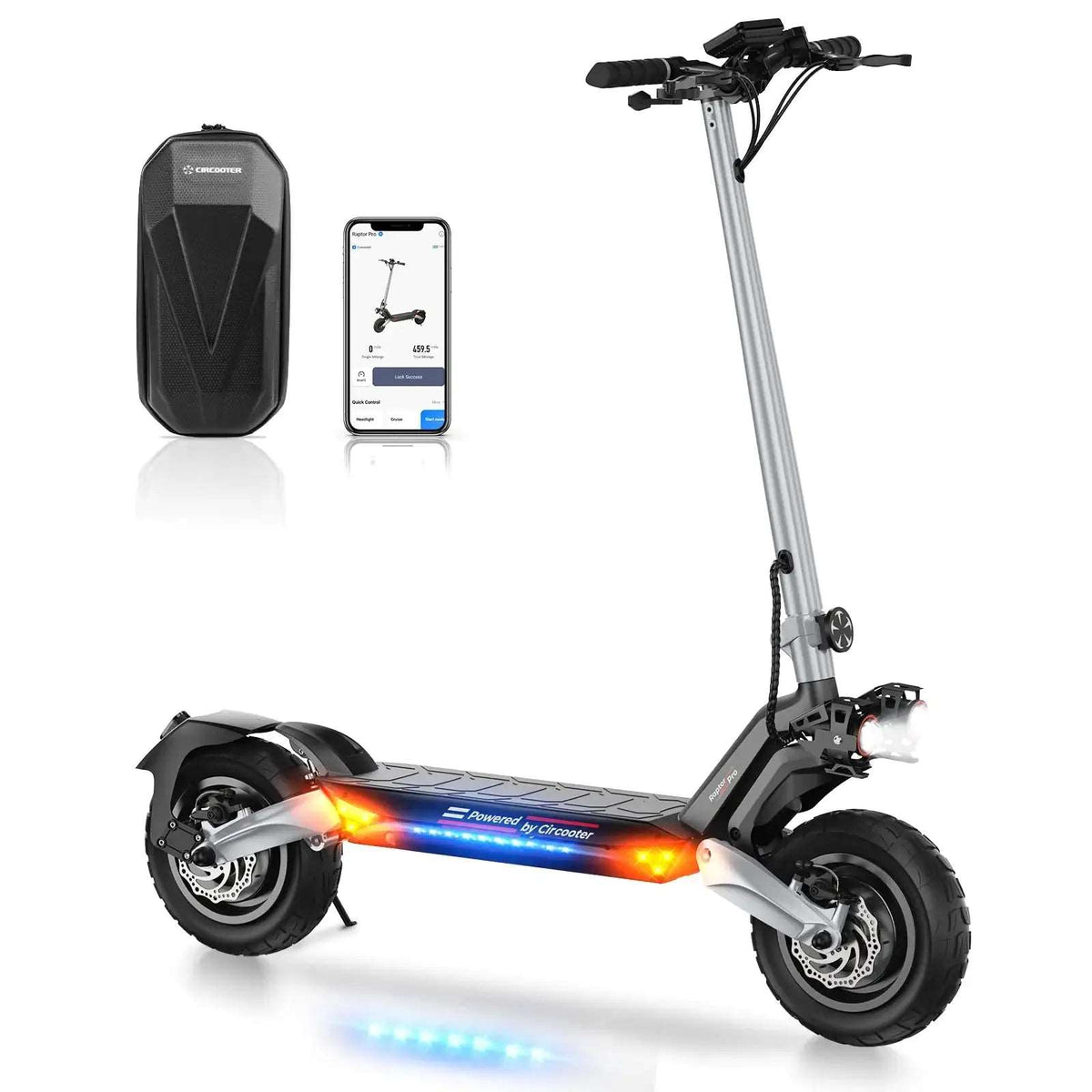 iSinwheel Raptor Pro 1600W Electric Scooter - Street Rides