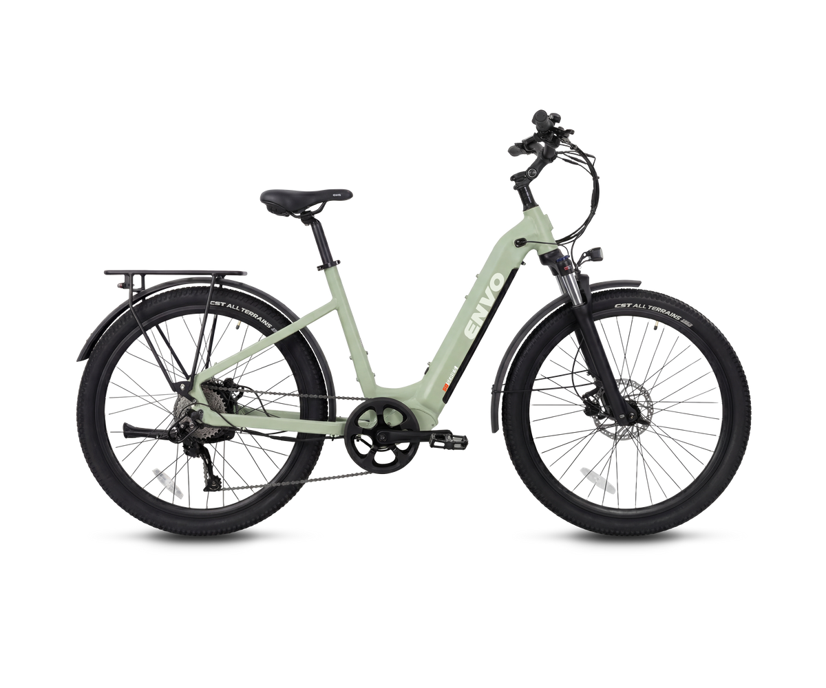 ENVO ST50 electric bike, three-quarter front view