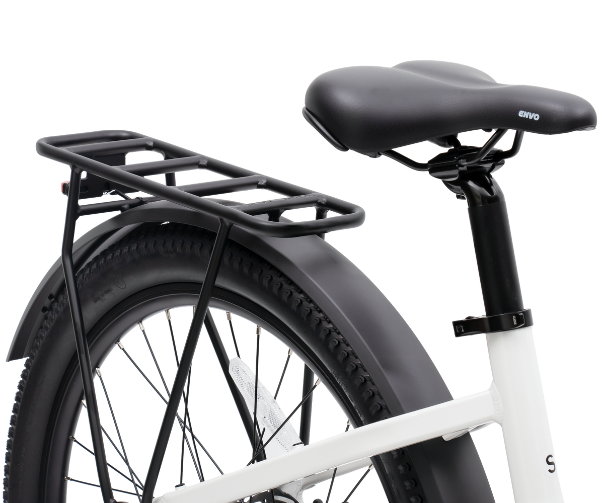 ENVO ST50 electric bike, rear rack detail