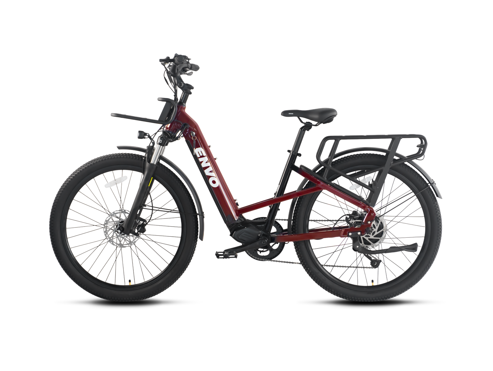 ENVO X50 electric bike, three-quarter front view