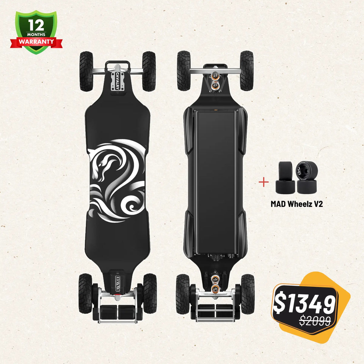 OMW Cavalry electric skateboard - image 6