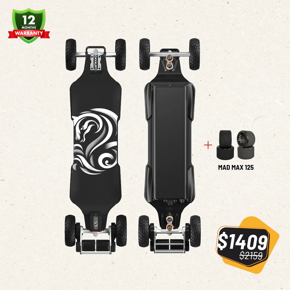 OMW Cavalry electric skateboard - image 8