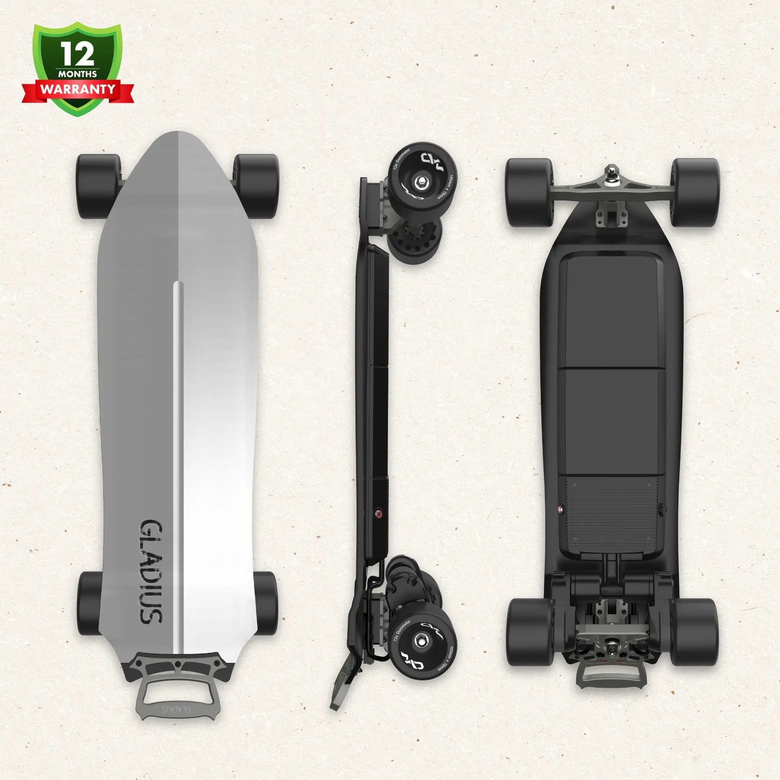 OMW Gladius Blade colour electric skateboard