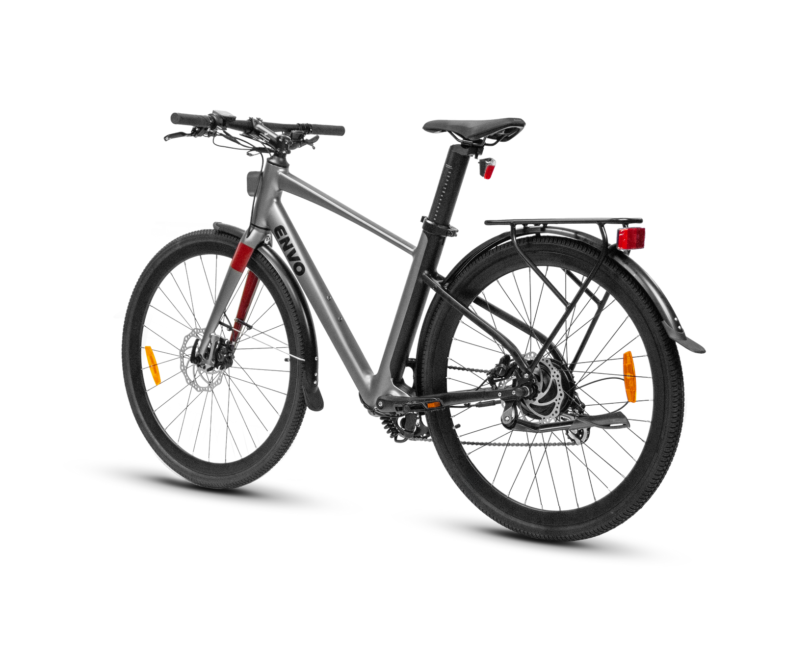 ENVO Stax electric road bike without fenders, side view