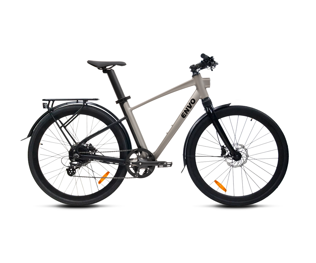 ENVO Stax Pro electric road bike, side profile