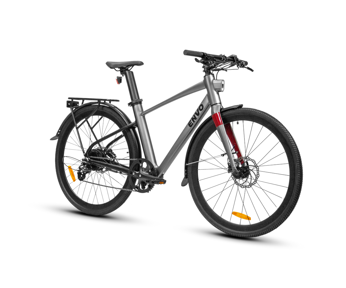 ENVO Stax electric road bike, right angled view