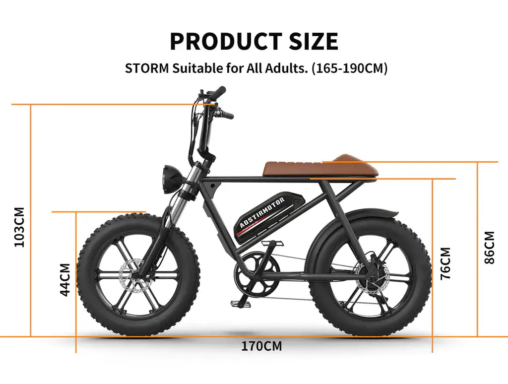 Aostirmotor Storm Commuting Trail E Bike Street Rides