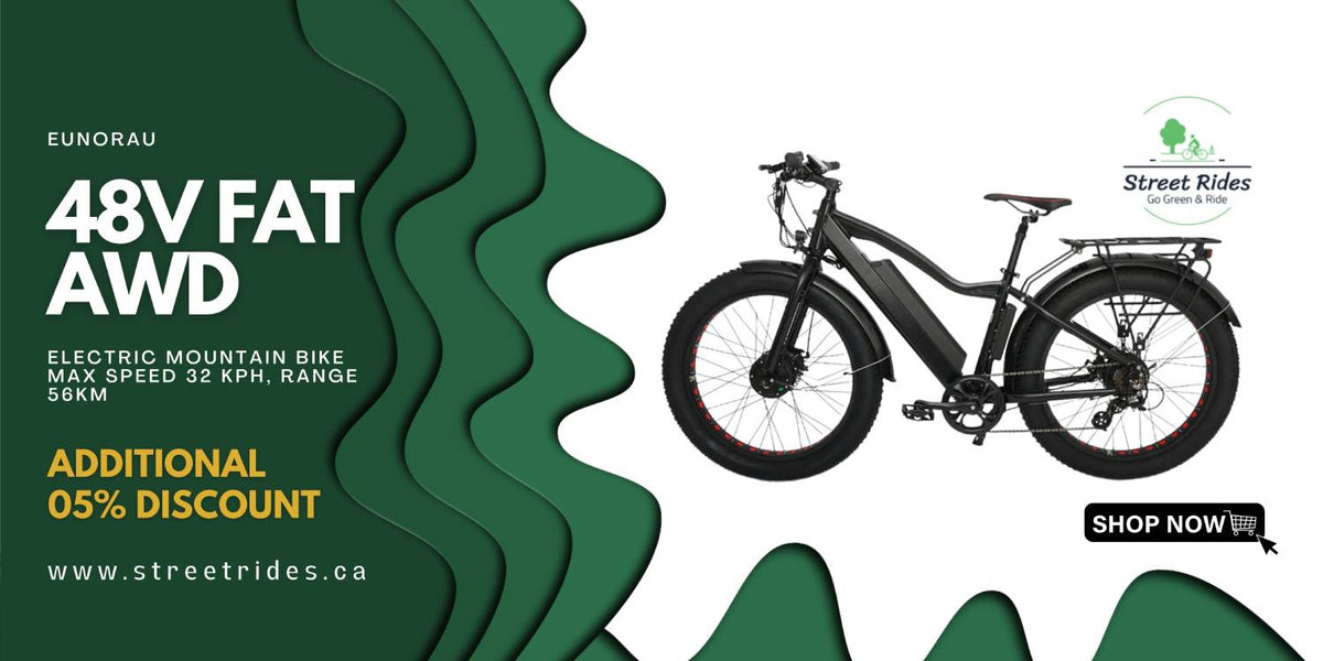 Electric Bikes Canada | Electric Scooters | E-Bikes | Street Rides