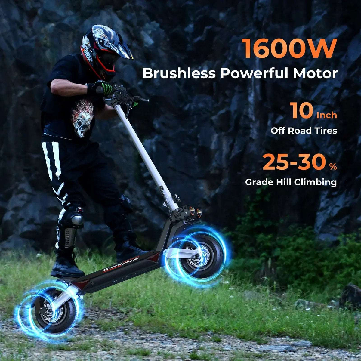 iSinwheel Raptor Pro 1600W Electric Scooter - Street Rides