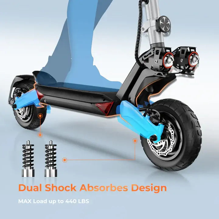 iSinwheel Raptor Pro 1600W Electric Scooter - Street Rides