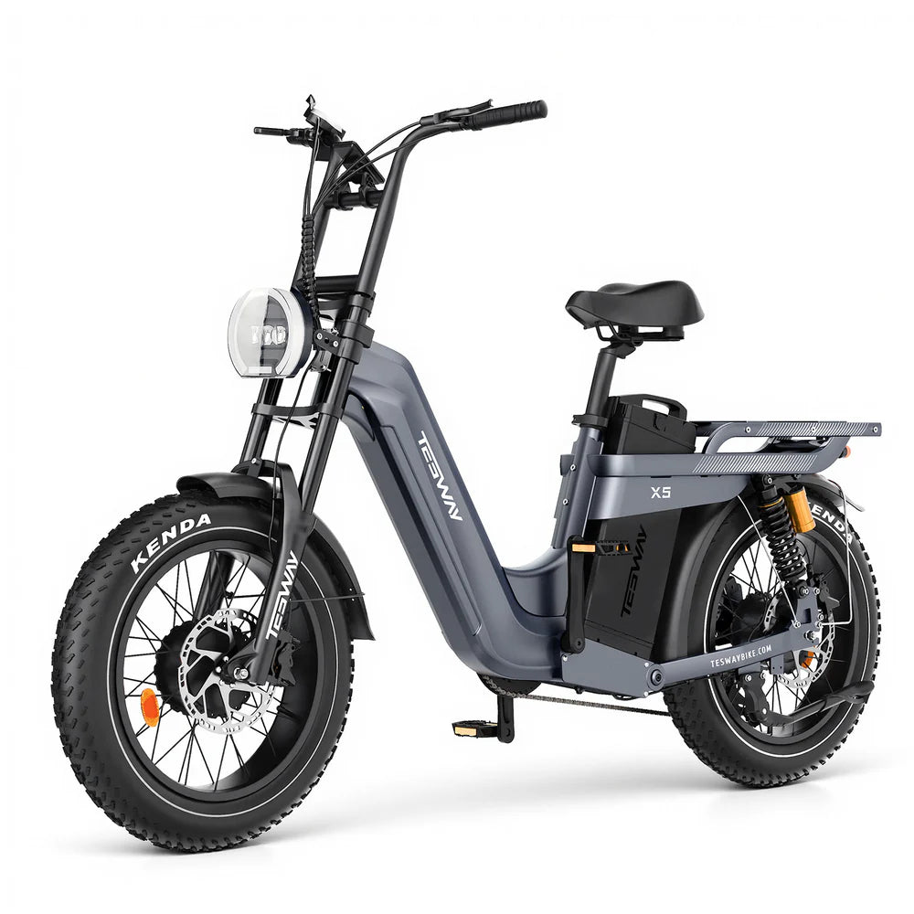 TESWAY X5 AWD E-Bike Canada | 3600W Dual Motor, 60Ah Long Range