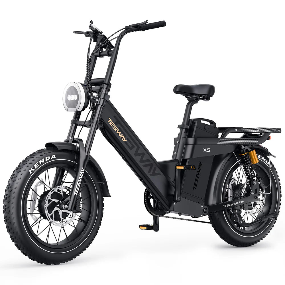 TESWAY X5 AWD E-Bike Canada | 3600W Dual Motor, 60Ah Long Range