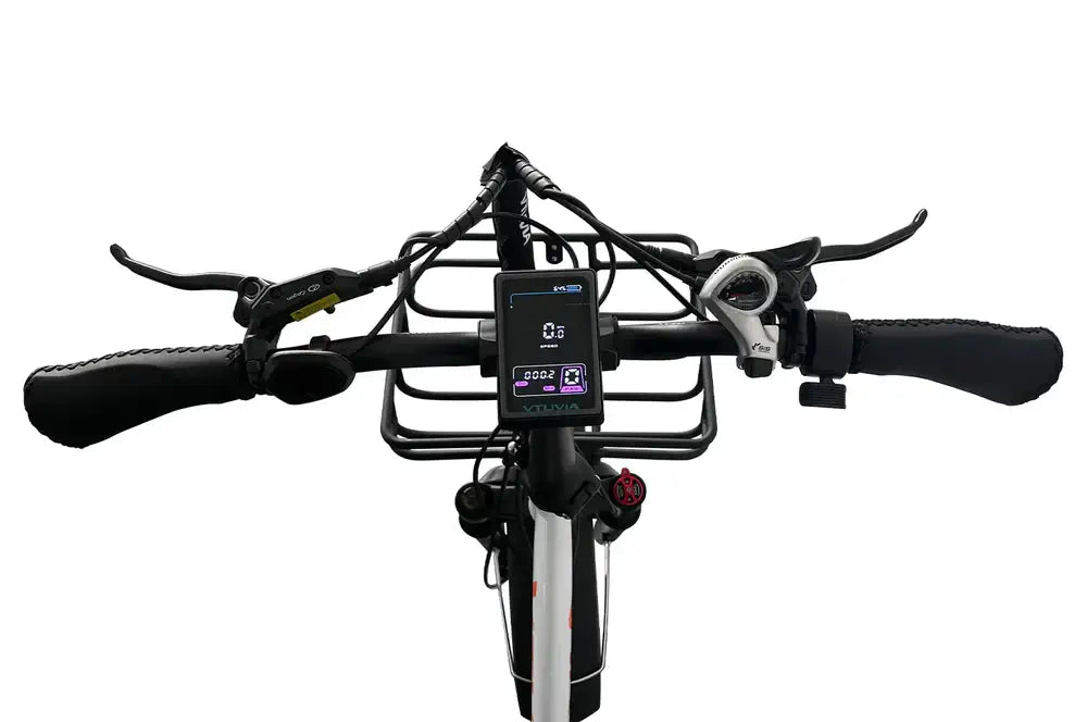 VTUVIA SF20H Step-Thru Folding Fat Tire E-Bike - Street Rides