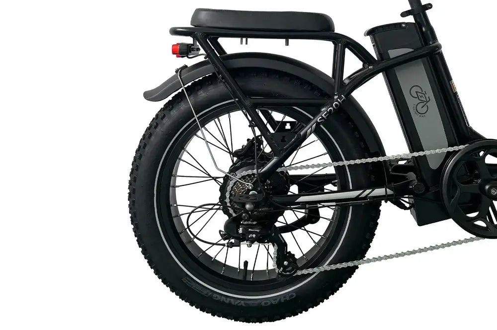 VTUVIA SF20H Step-Thru Folding Fat Tire E-Bike - Street Rides