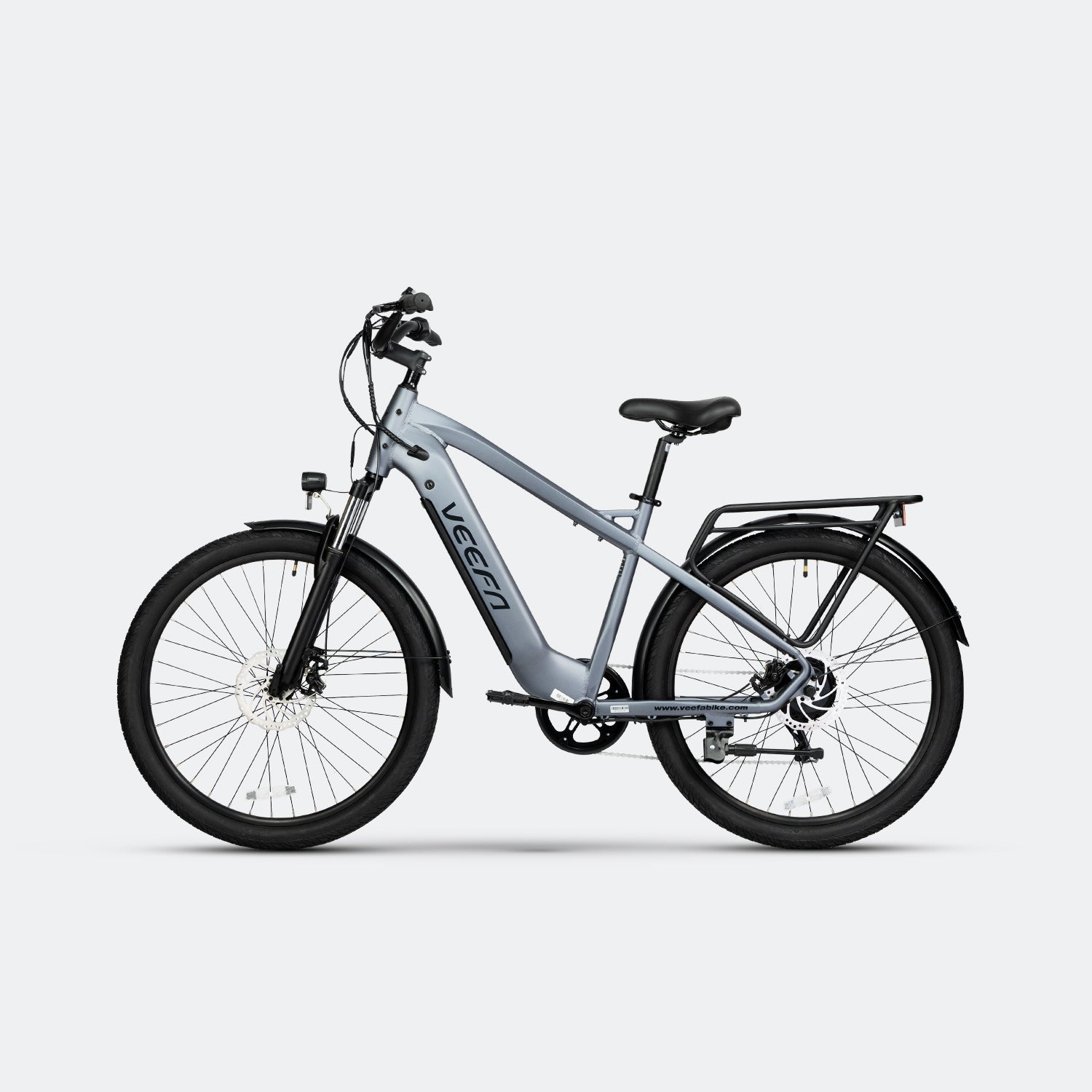 VEEFA M2 Dark Blue city electric bike Canada side view