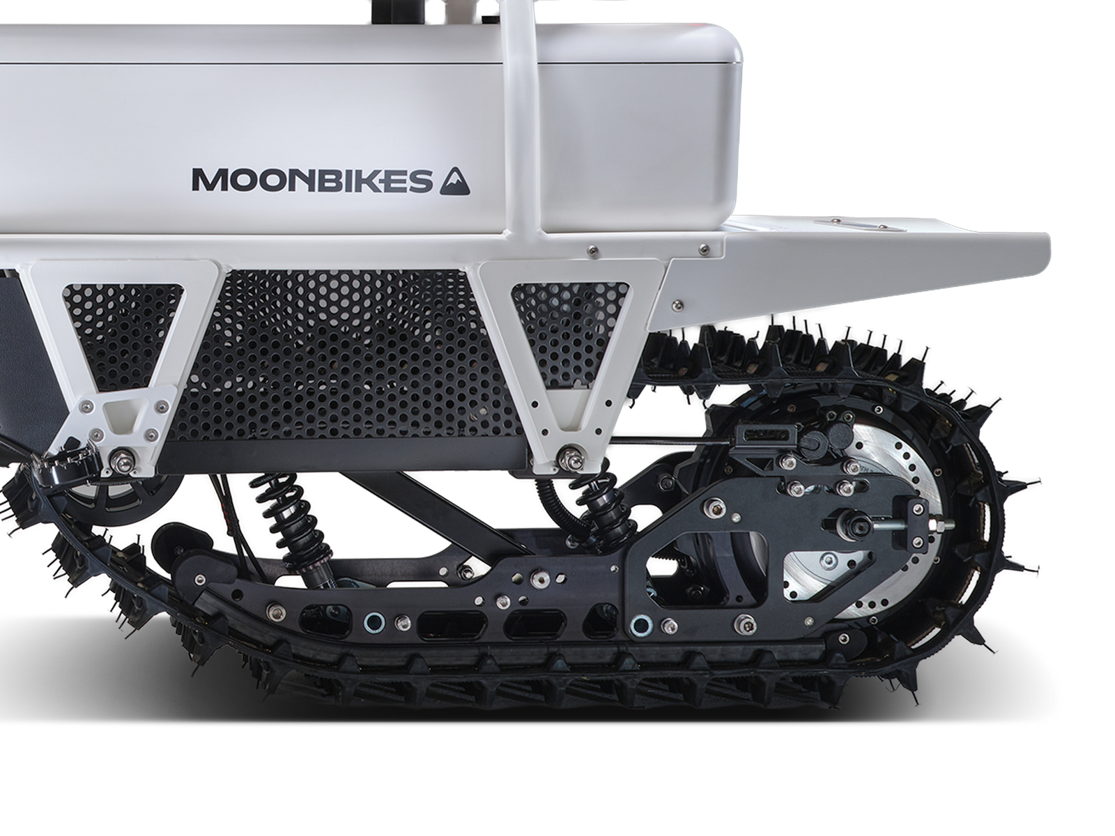 ENVO Moonbike rear motor detail