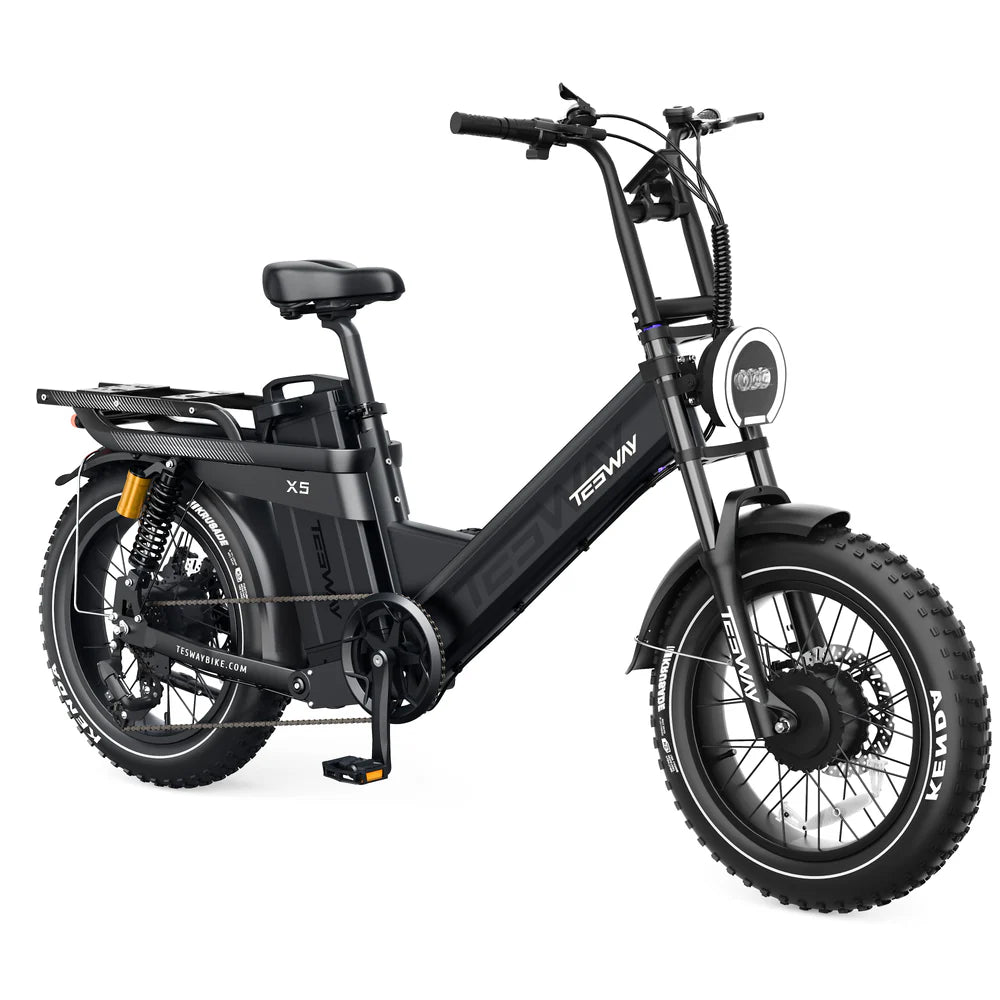 TESWAY X5 AWD E-Bike Canada | 3600W Dual Motor, 60Ah Long Range