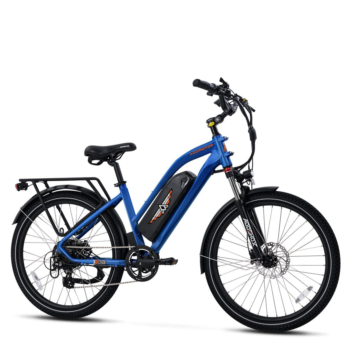 Addmotor CityPro E-43 handlebar and cockpit detail