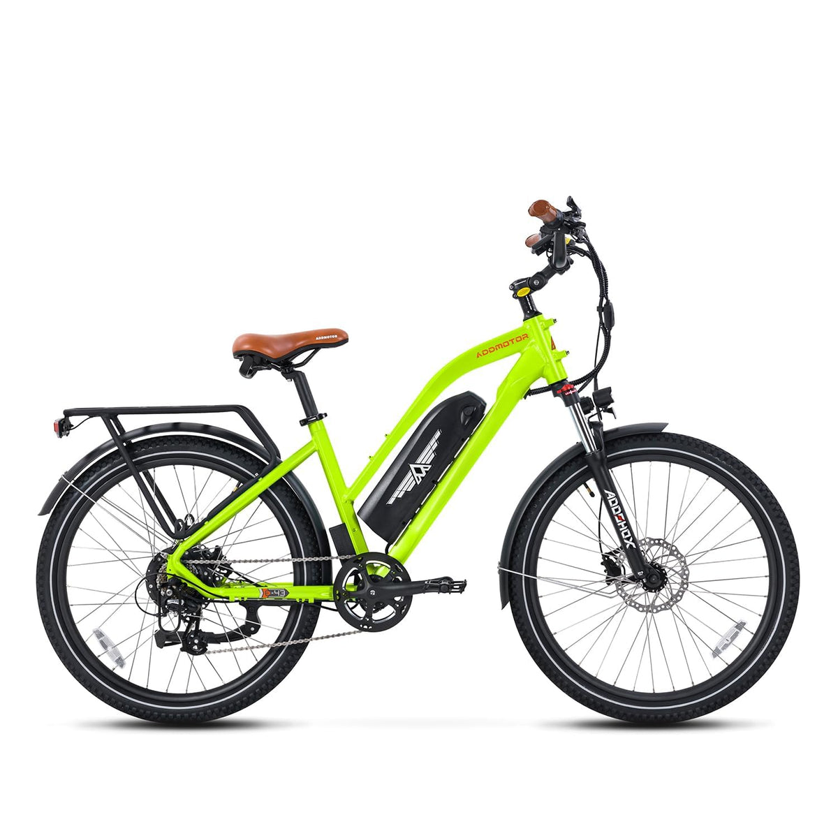 Addmotor CityPro E-43 step-thru commuter bike side profile