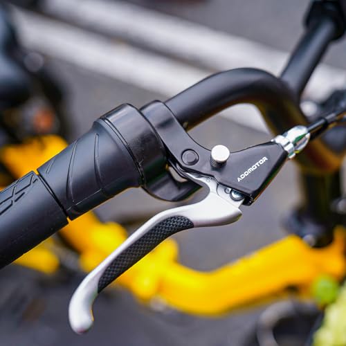 View of Addmotor CityTri E-310 folding electric trike cockpit detail
