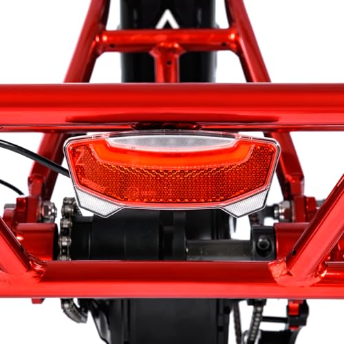 Close-up of Addmotor CityTri E-310 folding electric trike product shot
