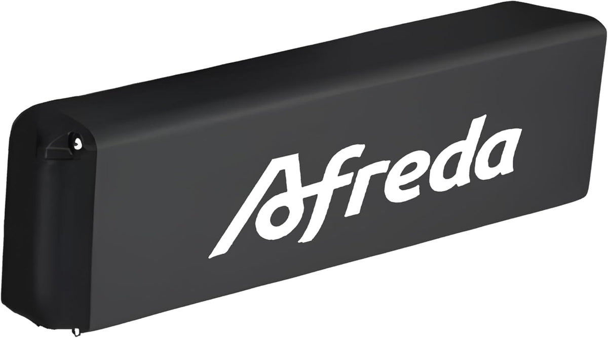 Afreda S6 folding trike parked view
