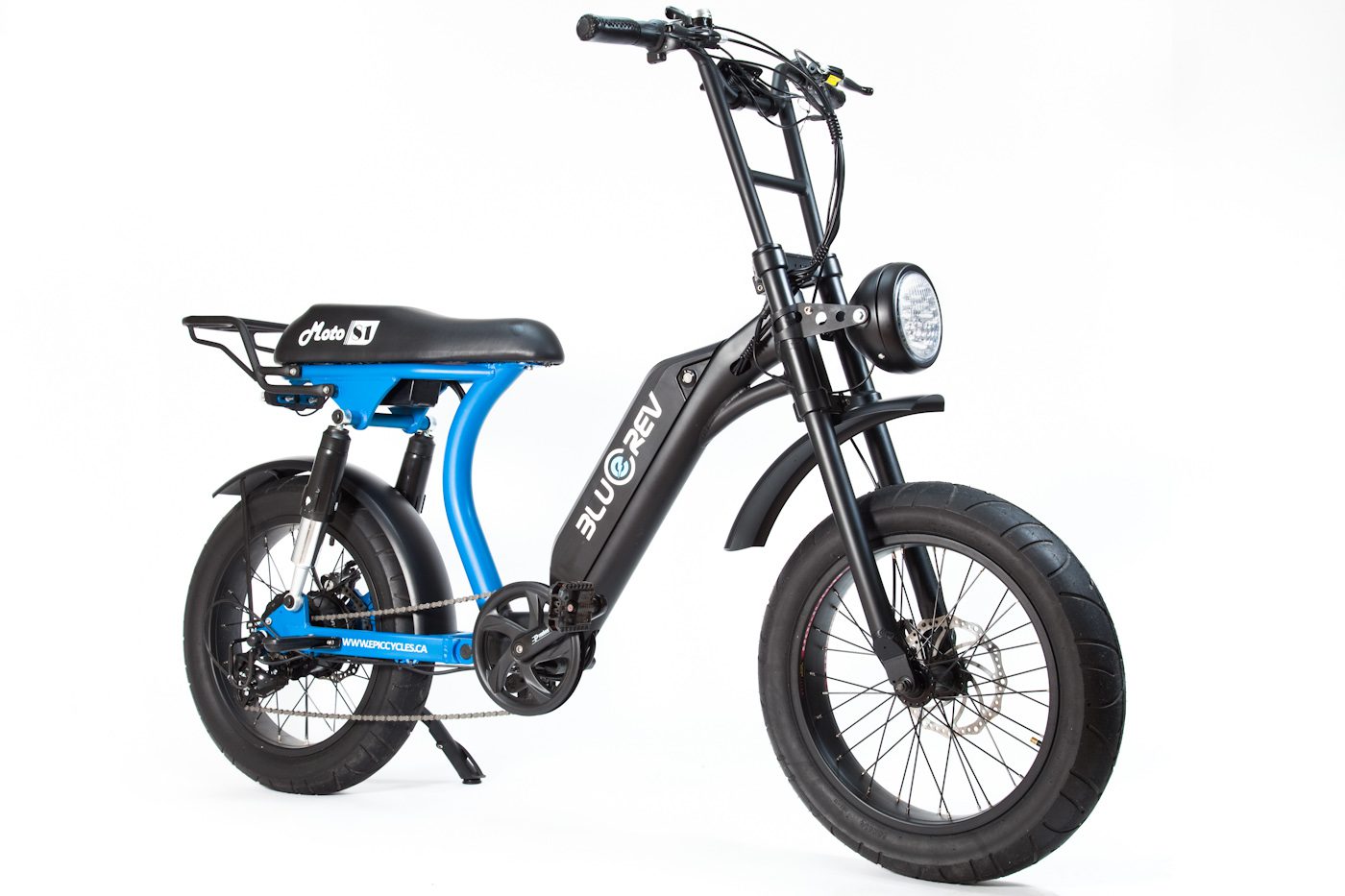 Bluerev Moto81 M-500 500W Fat-Tire Electric Bike - official product image 2