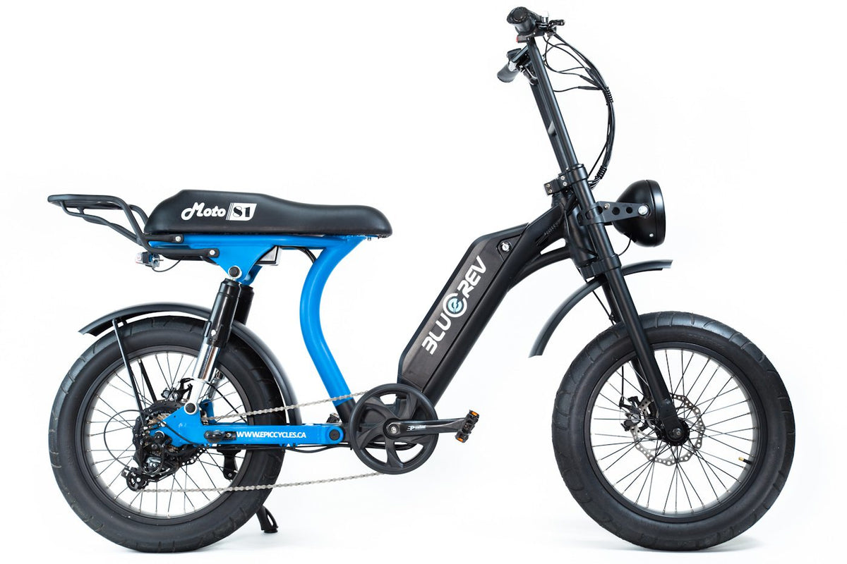 Bluerev Moto81 M-500 500W Fat-Tire Electric Bike - official product image 1