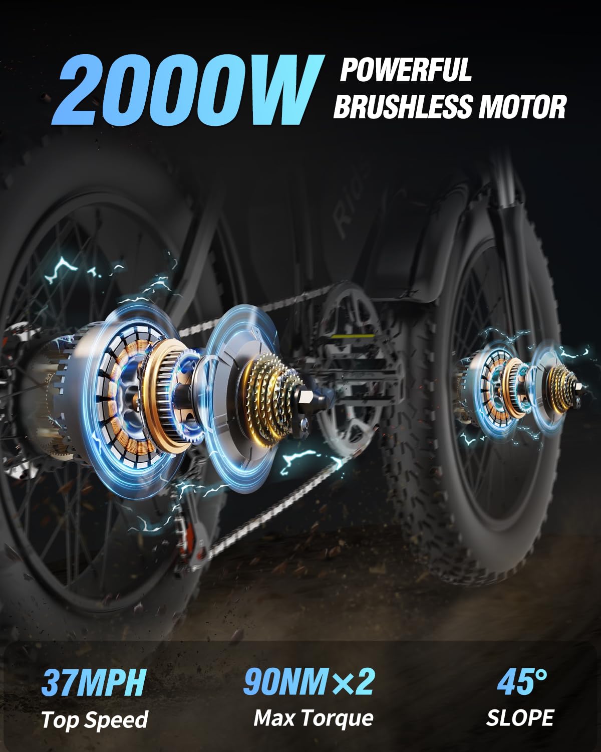 Throttle grip on the Bopzin — twist-and-go acceleration with no pedalling required