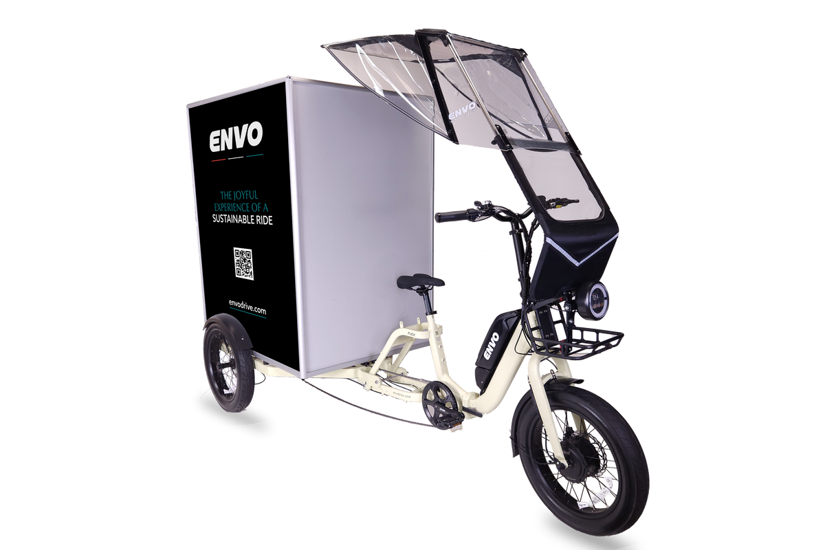 ENVO Cargo Trike cargo box front corner