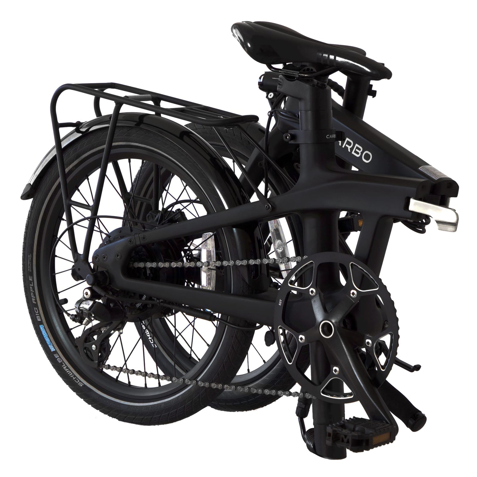 CARBO S compact folding e-bike profile