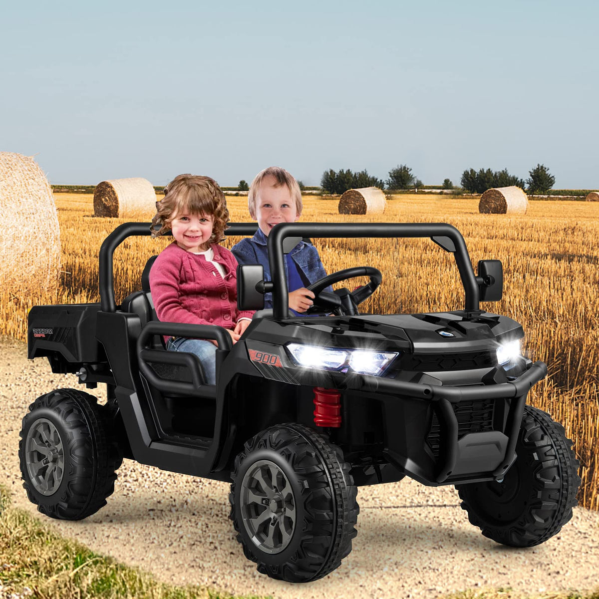 Costzon 2-seater ride-on car display view