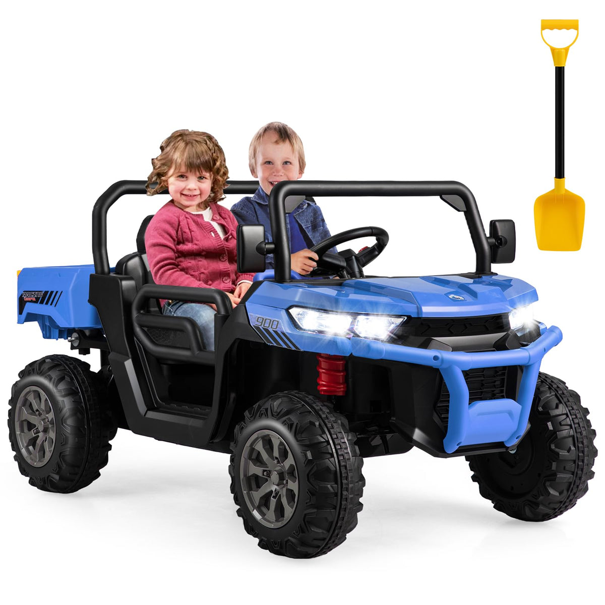 Costzon 2-seater ride-on car front view
