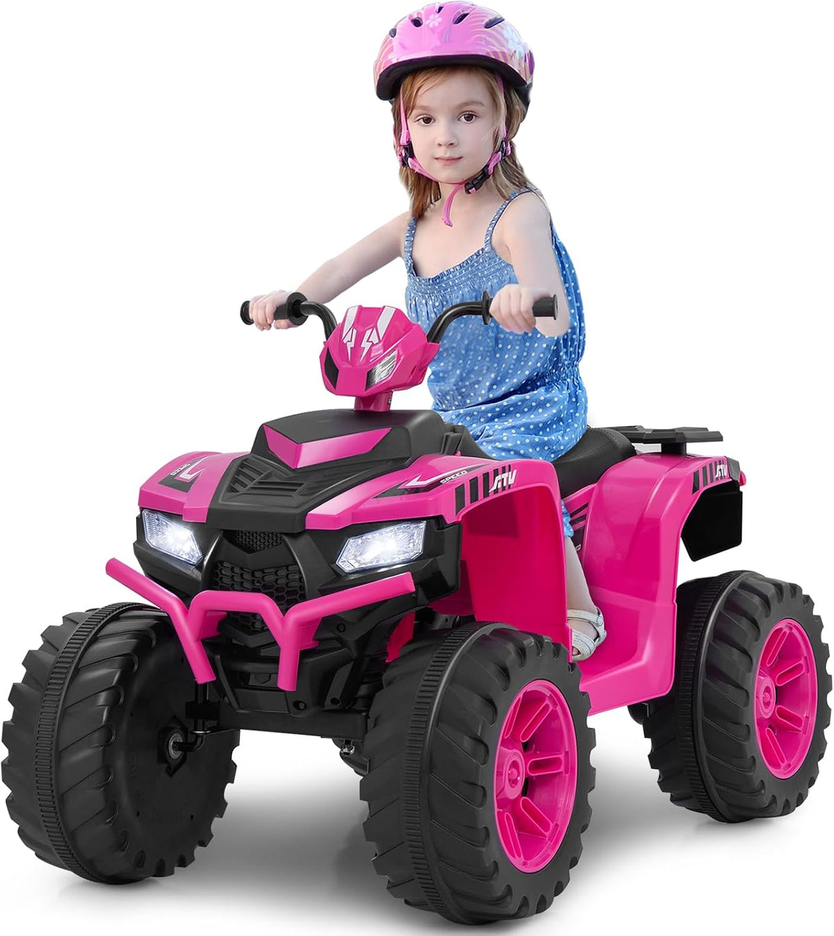 Costzon ATV rear cargo-style view