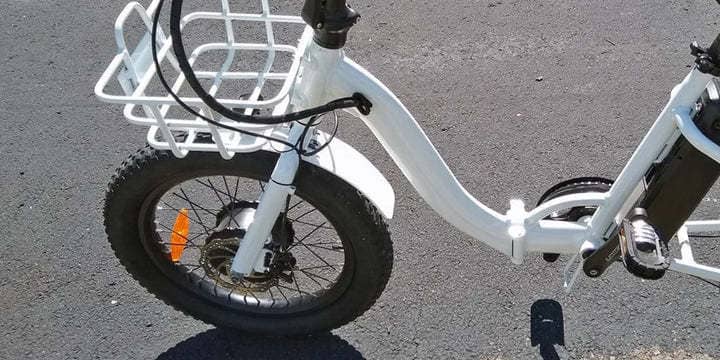 EUNORAU New-Trike Step-Thru Fat Tire E-Tricycle-Street Rides