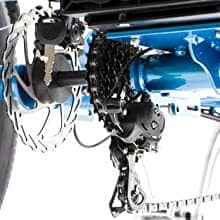 SHIMANO 7 Gears Transmission-DWMEIGI MG708 - Urban Electric Tricycle - Street Rides