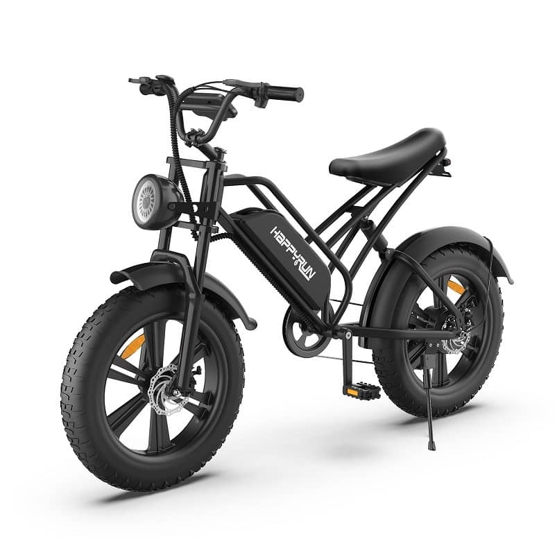 Happyrun G50 /750 W Fat Tire E-Bike - Street Rides